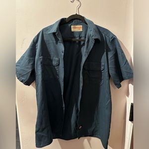 Vintage Dickies Men’s Button Down T-Shirt
